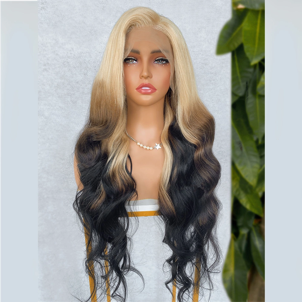 28inch Color As Pic 13x4 Lace Front Wig Human Hair Wigs